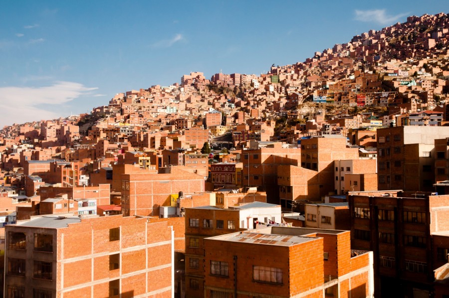 Quelle est l'altitude de La Paz en Bolivie ?